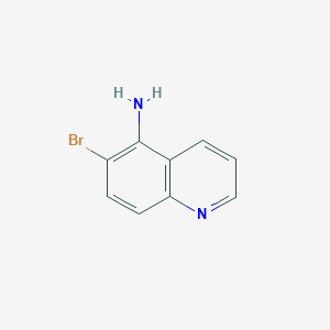 molecular formula C9H7BrN2 B112696 6-Bromoquinolin-5-amine CAS No. 50358-39-9