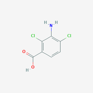 molecular formula C7H5Cl2NO2 B112706 3-Amino-2,4-dichlorobenzoic acid CAS No. 50917-28-7