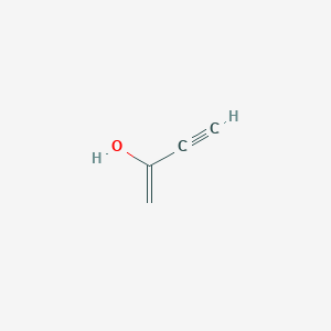 molecular formula C4H4O B011271 1-Buten-3-yn-2-ol CAS No. 103905-52-8