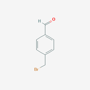 molecular formula C8H7BrO B112711 4-(Bromomethyl)benzaldehyde CAS No. 51359-78-5