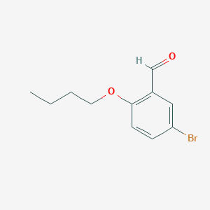 molecular formula C11H13BrO2 B112714 5-Bromo-2-butoxybenzaldehyde CAS No. 515148-88-6
