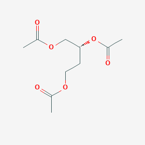 molecular formula C10H16O6 B011273 (R)-1,2,4-Triacetoxybutane CAS No. 108266-50-8