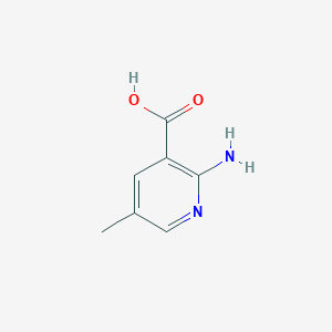 molecular formula C7H8N2O2 B112739 2-Amino-5-methylnicotinic acid CAS No. 532440-94-1