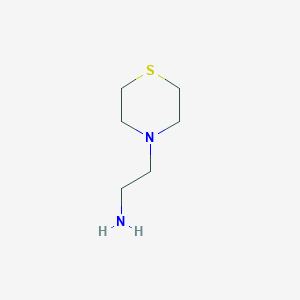 molecular formula C6H14N2S B112743 4-(2-氨基乙基)硫代吗啉 CAS No. 53515-36-9