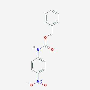 molecular formula C14H12N2O4 B112746 benzyl N-(4-nitrophenyl)carbamate CAS No. 53821-12-8