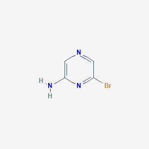 molecular formula C4H4BrN3 B112752 6-溴吡嗪-2-胺 CAS No. 54237-53-5