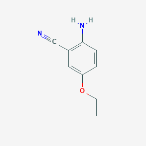 molecular formula C9H10N2O B112762 2-Amino-5-ethoxybenzonitrile CAS No. 549488-78-0