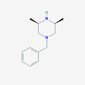 molecular formula C13H20N2 B112764 1-Benzyl-cis-3,5-dimethylpiperazine CAS No. 55115-99-6