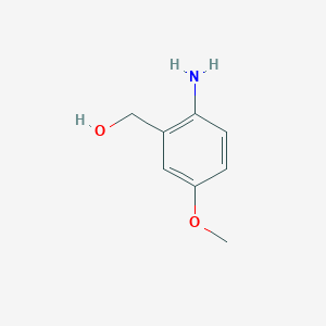 molecular formula C8H11NO2 B112770 (2-Amino-5-methoxyphenyl)methanol CAS No. 55414-72-7