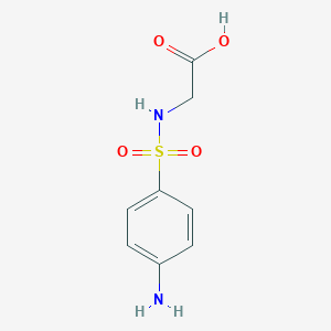 B112778 (4-Amino-benzenesulfonylamino)-acetic acid CAS No. 5616-30-8