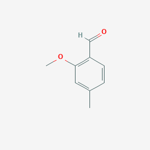 molecular formula C9H10O2 B112801 2-甲氧基-4-甲基苯甲醛 CAS No. 57415-35-7