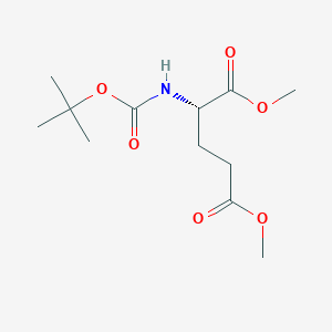 molecular formula C12H21NO6 B112819 Boc-Glu(OMe)-OMe CAS No. 59279-60-6