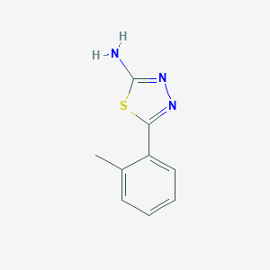 5-(2-Methylphenyl)-1,3,4-thiadiazol-2-amine