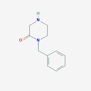 molecular formula C11H14N2O B112824 1-苄基哌嗪-2-酮 CAS No. 59702-21-5