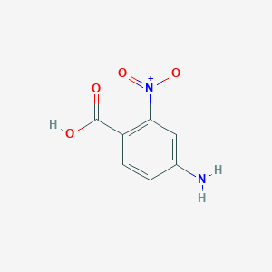 molecular formula C7H6N2O4 B112838 4-Amino-2-nitrobenzoic acid CAS No. 610-36-6