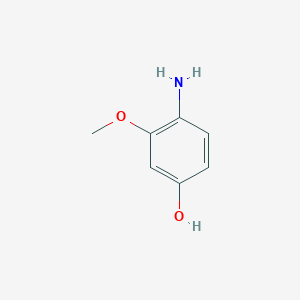 molecular formula C7H9NO2 B112844 4-Amino-3-methoxyphenol CAS No. 61638-01-5
