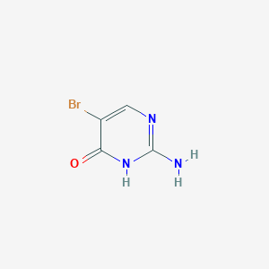molecular formula C4H4BrN3O B112849 2-Amino-5-bromo-4-pyrimidinol CAS No. 61937-71-1