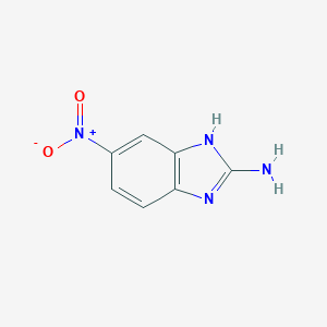 molecular formula C7H6N4O2 B112854 2-氨基-6-硝基苯并咪唑 CAS No. 6232-92-4