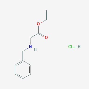 molecular formula C11H16ClNO2 B112867 Ethyl 2-(benzylamino)acetate Hydrochloride CAS No. 6344-42-9