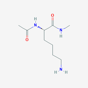 (S)-2-(Acetylamino)-6-amino-N-methylhexanamide