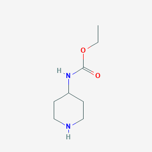 molecular formula C8H16N2O2 B112876 4-Aminocarbethoxypiperidine CAS No. 64951-36-6