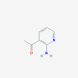 molecular formula C7H8N2O B112877 2-Amino-3-acetylpyridine CAS No. 65326-33-2