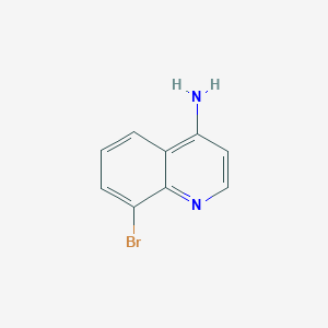molecular formula C9H7BrN2 B112878 8-Bromoquinolin-4-amine CAS No. 65340-75-2