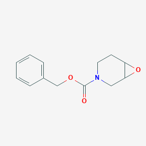molecular formula C13H15NO3 B112886 Benzyl 7-oxa-3-azabicyclo[4.1.0]heptane-3-carboxylate CAS No. 66207-08-7