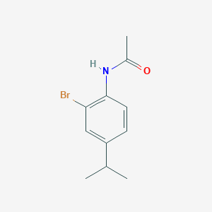 molecular formula C11H14BrNO B112906 N-(2-Bromo-4-isopropylphenyl)acetamide CAS No. 68748-07-2