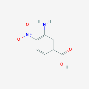 molecular formula C7H6N2O4 B112913 3-Amino-4-nitrobenzoic acid CAS No. 6968-22-5