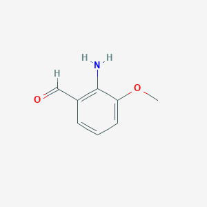 molecular formula C8H9NO2 B112917 2-Amino-3-methoxybenzaldehyde CAS No. 70127-96-7