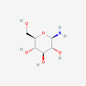 molecular formula C6H13NO5 B112949 beta-D-Glucopyranosylamine CAS No. 7284-37-9