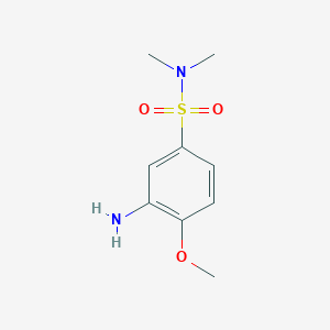 3-amino-4-methoxy-n,n-dimethyl-benzenesulfonamide