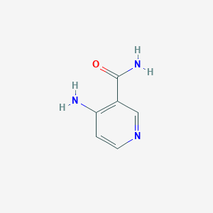 molecular formula C6H7N3O B112961 4-Amino-3-pyridinecarboxamide CAS No. 7418-66-8