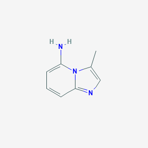 molecular formula C8H9N3 B112966 3-Methylimidazo[1,2-a]pyridin-5-amine CAS No. 74420-50-1