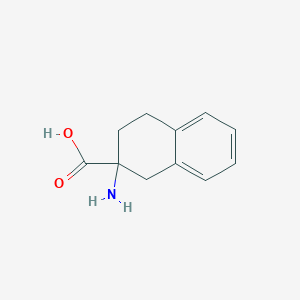 molecular formula C11H13NO2 B112967 2-Aminotetralin-2-carboxylic acid CAS No. 74444-77-2