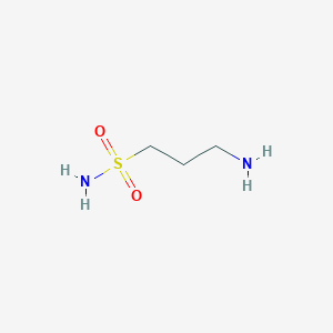 molecular formula C3H10N2O2S B112968 3-Aminopropane-1-sulfonamide CAS No. 74494-51-2
