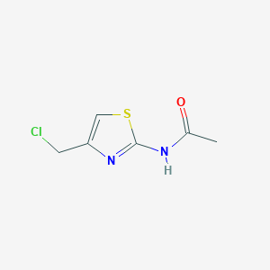 molecular formula C6H7ClN2OS B112971 2-Acetamido-4-(chloromethyl)thiazole CAS No. 7460-59-5