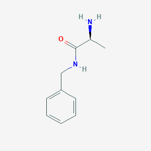 molecular formula C10H14N2O B112973 (2S)-2-Amino-N-benzylpropanamide CAS No. 75040-72-1