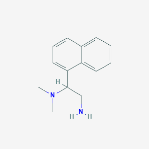 N,N-dimethyl-1-naphthalen-1-ylethane-1,2-diamine