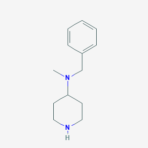 molecular formula C13H20N2 B112983 N-benzyl-N-methylpiperidin-4-amine CAS No. 76167-62-9