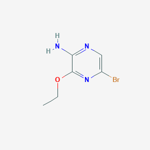 2-Amino-5-bromo-3-ethoxypyrazine