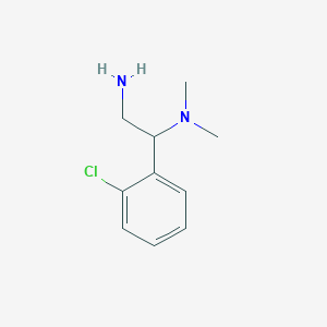 [2-Amino-1-(2-Chlorophenyl)Ethyl]Dimethylamine