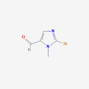molecular formula C5H5BrN2O B113030 2-Bromo-1-methyl-1H-imidazole-5-carbaldehyde CAS No. 79326-89-9