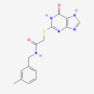 molecular formula C15H15N5O2S B11303797 PXYC12 