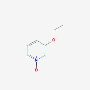 molecular formula C7H9NO2 B011306 3-Ethoxypyridine 1-oxide CAS No. 102074-24-8