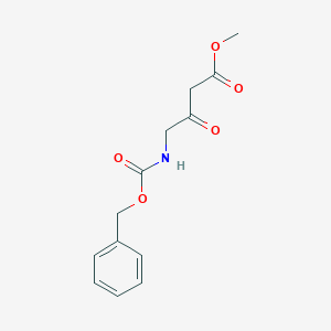 molecular formula C13H15NO5 B113062 Methyl 4-(((benzyloxy)carbonyl)amino)-3-oxobutanoate CAS No. 82961-77-1