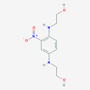 molecular formula C10H15N3O4 B113070 N,N'-Bis(2-hydroxyethyl)-2-nitro-p-phenylenediamine CAS No. 84041-77-0