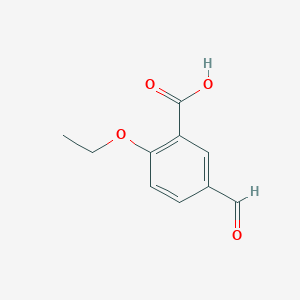molecular formula C10H10O4 B113082 2-Ethoxy-5-formylbenzoic acid CAS No. 848606-43-9