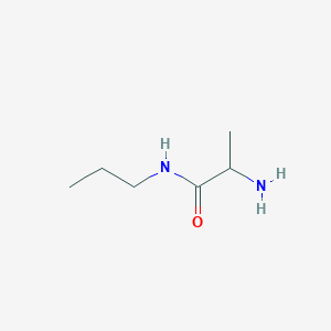 molecular formula C6H14N2O B113085 2-amino-N-propylpropanamide CAS No. 84996-68-9